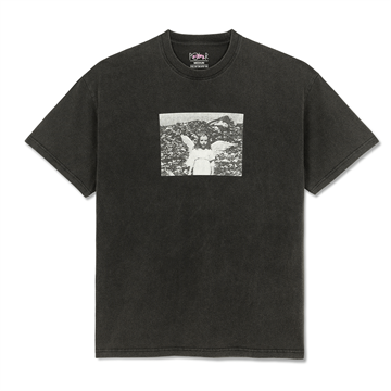Polar Skate Co. T-shirt Angel Silver Black